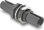 DELOCK fiber optic coupling HFBR 4505Z simplex mėlyna-mėlyna, plastikinis korpusas, modelis 91041
