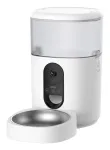Automatinis &scaron;ėrimo aparatas augintiniams IMOU PF1 &mdash; 4 L nerūdijančio plieno talpa, Wi‑Fi 4, baterija/DC maitinimas, 1 dubuo