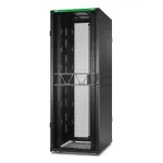 APC NetShelter SX Server Rack Gen 2, 45U, 2124H x 750W x 1070D mm, su &scaron;oninėmis sienelėmis, juoda