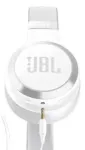 JBL Live 670NC belaidės ausinės ant galvos, skambučiams/muzikai, balta