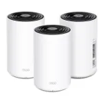 TP-Link Deco PX10 dviejų juostų (2,4 GHz / 5 GHz) Wi-Fi 6 (802.11ax) baltas 3 vnt. rinkinys