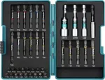MAKITA E-26179 - Torsion Bit-Set Impact Premier, skirtas belaidžiams smūginiams suktuvams DTD153 ir DTD157 (38 dalių) (E-26179)