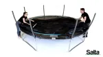 Salta Cosmos 427 cm lauko batutas (modelis 5263A) &ndash; juodas, apvalus su apsauginiu tinklu