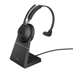 Jabra Evolve2 65 USB-A Juoda MS Įkrovimo stovas Mono