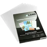 LMG Signaltechnologie 25 laminavimo mai&scaron;elių rinkinys blizgus A3 formatui, 125 mikronų