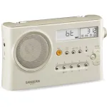 Sangean PR-D4 BT ne&scaron;iojamas AM/FM radijas su Bluetooth &ndash; pastelinės kreminės spalvos