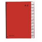 PAGNA Desktop Organizer 24 Compartments - A4 - Cardboard - Red - Portrait - 340 mm - 35 mm