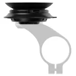 Fidlock VACUUM Turn Base vairalazdės laikiklis telefono dėklui &ndash; juoda