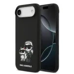 Karl Lagerfeld Apple iPhone Air Liquid Silicone K&CH Sketch MagSafe Case Black