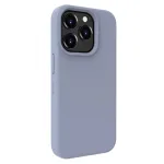 Evelatus Apple iPhone 15 Pro Max Premium MagSafe Soft Touch Silicone Case Lavender Gray