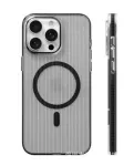 Evelatus Apple iPhone 16 Suitcase MagSafe Case Transparent Black