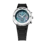 KRONOS K789.CN.5C Unisex Analoginis Kvarcinis Laikrodis 40,5mm Plieninis Korpusas Juodas Odinis Dirželis