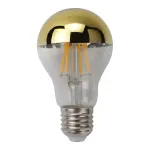 SYNERGY21 LED Retrofit E27 A60 lemputė 6W &scaron;ilta balta auksinė