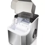 Extralink SmartLife Cube Ice Essential ledų gaminimo aparatas 12kg/24h 2.2L juodas/sidabrinis