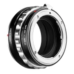 K&F Concept Nikon F (G/AF-S) į Nikon Z tvirtinimo objektyvo adapteris, juodas, modelis KF06.369