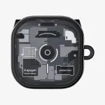 SPIGEN ULTRA HYBRID SAMSUNG GALAXY BUDS 4 / 4 PRO ZERO ONE BLACK