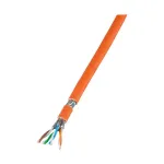 EFB Elektronik MK7101.1-CPR Cat7 S/FTP (S-STP) įrengimo kabelis, oranžinis