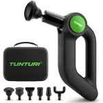 Tunturi MG70 Massage Gun Pro &ndash; Perkusinis masažuoklis, 20 greičių, 6 antgalių, 2500 mAh baterija