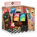 MGA's Miniverse - Real Music Record Shop miniatiūrinis kūrybos rinkinys