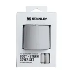 STANLEY The Quencher Boot + Straw Topper 1,18L &scaron;viesiai pilkas