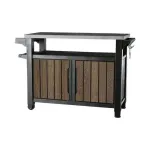 KETER Grill table Deco Unity XL 207L walnut tone