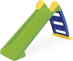 DOLU Green Slide 3031 - 3 pakopų vaikų čiuožykla su plačiomis pakopomis ir turėklais, skirta naudoti patalpose/lauke, 25 kg apkrova