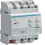 Hager TYAS624D KNX Secure 4 kanalų žaliuzių/roliuoklių pavara 24V DC