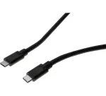 EXERTIS CONNECT USB 3.2 Gen 2x2 kabelis 20 Gbps / 240W USB-C į USB-C, juodas, 1,5 m (532650)