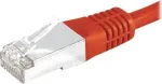 EXERTIS CONNECT Cat.6 S/FTP komutacinis kabelis, 0,3 m, raudonas 856820