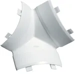 HAGER EK4004089016 T formos at&scaron;aka eismo baltos spalvos RAL 9016 40x40 mm kabelių kanalui