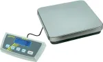 Kern DE 60K10D dviejų diapazonų platforminės svarstyklės, 60 kg talpa, 10/20 g skyra, nerūdijančio plieno svėrimo plok&scaron;tė, maitinamos baterijomis ir elektros tinklu