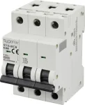 Sygonix SY-6441086 SYG-MCB 3P C20 6kA automatinis grandinės pertraukiklis, 3 polių, 20 A, 415 V AC, C charakteristika, 6 kA, DIN bėgelis