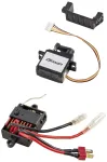 Reely RE-8705337 elektronikos rinkinys Carbon Fighter III &ndash; 2,4 GHz imtuvas, 40A &scaron;epetėlinis ESC, vairavimo servo