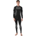 Vyrų termoaktyvios antblauzdžiai 4F M166 Deep Black S/M