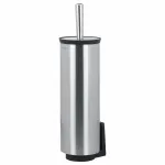 Brabantia ReNew tualeto &scaron;epetys su laikikliu, matinis plienas, montuojamas ant sienos arba pastatomas, keičiama &scaron;epetėlio galvutė