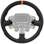 Simagic ZS-330RR odinė vairo apvado apdaila, 330 mm, raudonos siūlės, be stebulės