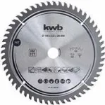 kwb 586768 karbido diskinis pjūklas 190 x 20 mm, 48 dantų, ATB, medienai