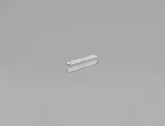 SYNERGY21 LED profilio galinė dangtelė ALU1580 U profiliui, juoda S21-LED-PR2500176