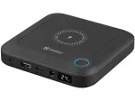 Sandberg All-in1 Laptop Powerbank 24000, 24000 mAh, Quick Charge 2.0, belaidis įkrovimas, juoda