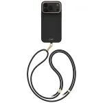 UNIQ Coehl Mirelle dėklas iPhone 18 Pro Max / 17 Pro Max, magnetinis įkrovimas, juodas