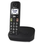 Belaidis telefono aparatas Panasonic KX-TGU110FXB su DECT technologija