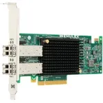 Broadcom Emulex LPe31002-M6 Gen 6 16Gb Fibre Channel dviejų prievadų HBA, PCIe 3.0 x8, atnaujinamas iki 32Gb