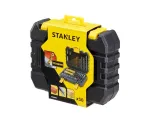 Įrankių rinkinys STANLEY STA88546 &ndash; 50 dalių universalus grąžtų ir dirbtuvių komplektas su dėklu, skirtas medžiui
