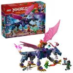 LEGO konstruktorius NINJAGO 71842 Rontu &ndash; Drakonų valdovas, 381 detalė, 4 minifigūrėlės, modelio auk&scaron;tis 130 mm