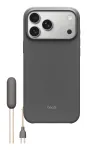 APPLE Beats iPhone 17 Pro Max Dėklas su stovu, MagSafe ir kameros valdymu, granito pilka