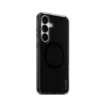 PanzerGlass CARE&trade; by &reg; Urban Combat Case Smokey w. Black Qi Compatible Samsung Galaxy S25+