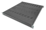 DIGITUS DN-97647 fiksuota lentyna 1U, 500 mm gylio, juoda (RAL 9005)