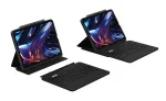 ZAGG Pro Keys 2 QWERTZ voki&scaron;kas juodas Bluetooth klaviatūra ir dėklas iPad Pro 11 (M4)