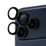 PanzerGlass&reg; Hoops&reg; fotoaparato objektyvo apsauga juoda, skirta iPhone 17 Pro / iPhone 17 Pro Max / iPhone 16 Pro / 16 Pro Max