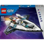 LEGO City 60430 kosminis laivas tarp žvaigždžių, kaladėlių rinkinys, 240 elementų, 1 žmogeliukas, nuo 6 metų